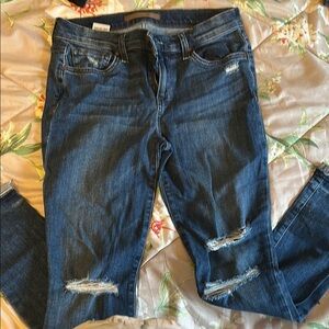 Joe's jeans Women's Blue Distressed Jeans